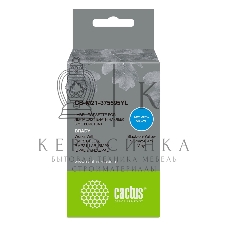 Картридж ленточный Cactus CS-M21-375595YL черный шрифт, желтый фон (9.5 мм, 6.4 м) для Brady BMP21-PLUS, BMP21-LAB