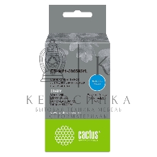 Картридж ленточный Cactus CS-M21-500595YL черный шрифт, желтый фон (12.7 мм, 6.4 м) для Brady BMP21-PLUS, BMP21-LAB