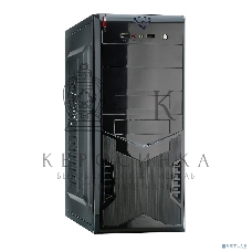 Компьютерный корпус ExeGate EX280388RUS Miditower ExeGate CP-604 Black, ATX, (CP450W, 80мм), 2хUSB, Audio