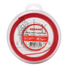 Трубка термоусаживаемая Rexant 10.0/5.0мм красн. ролик 2.44м