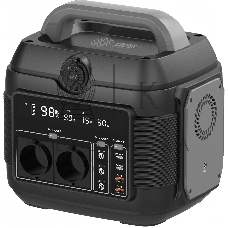 Электростанция портативная Cactus CS-PCS576 160000mAh 5A QC3.0 2xUSB черный/серый