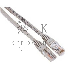 Патч-корд Hama H-30595 8p8c (RJ45) (m-m) CAT5e UTP 3.0 м 1000 Мбит/с серый 
