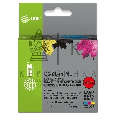 Картридж струйный Cactus CS-CL441XL многоцветный (18мл) для Canon Pixma GM2040/4040/GM2140/2240