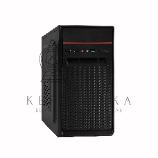 Компьютерный корпус Minitower ExeGate BAA-107U Black, mATX, (без БП), 1*USB+2*USB 3.0, Audio