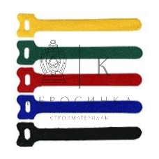 Хомут-липучка Lanmaster LAN-VCM125-BL 125x11мм (упак:20шт) полимер внутри помещений синий