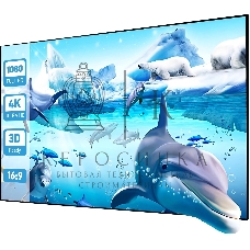 Экран на раме Cactus 127x224см Alr Expert CS-PSALRE-224X127-MM магнитное крепление 16:9 настенный натяжной черный