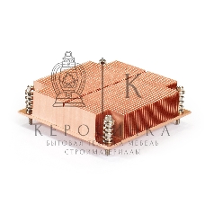 Радиатор для процессора ExeGate ESNK-0046.1U.115x.Cu медный, медь, 100 Вт, 25 мм