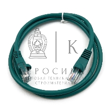 Патч-корд Buro cat.5e 1м зеленый RJ-45 (м)-RJ-45 (м)