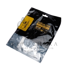 Кабель USB2.0 Cablexpert CC-USB2S-CMCM-1M-W Type-C/Type-C, 3А, 65Вт, PD/QC3.0, силиконовый, 24AWG, медь, 1м, белый, пакет