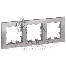 Рамка 3-м AtlasDesign универс. алюм. SchE ATN000303