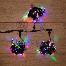 Гирлянда Neon-night LED ClipLight 24V, 3 нити по 10 метров, цвет диодов мульти