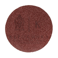 Диск абразивный Kranz на ворсовой основе на липучке, без отверстий, P 400, 125 мм, 10 шт.