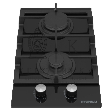 Газовая варочная панель Hyundai HHG 3235 BG черный