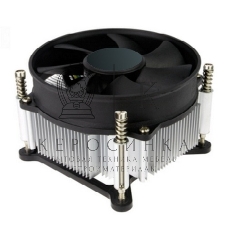 Кулер для процессора ACD серебристый, 90 мм, алюминий, 2400 об/мин, 31.6 дБ, 4 pin, 95 Вт, 60 мм OEM