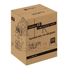 Удлинитель на катушке ExeGate industrial ECS-10-2-50 (4 евророзетки, IP20, 50 м, защита от детей, защита от перегрузки, 2х1,0 мм2, 10А/2.3 кВт)