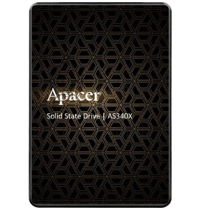 Накопитель SSD Apacer AS340X, 240Gb, 2.5", SATA III, R/W 550/520