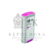 Картридж струйный HP 728 с пурпурными чернилами для принтеров Designjet, 130 мл