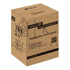 Удлинитель на катушке ExeGate industrial ECS-10-3-25 (4 евророзетки с заземлением, IP20, 25 м, защита от детей, защита от перегрузки, 3х1,0 мм2, 10А/2.3 кВт)