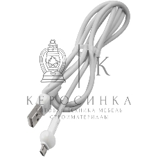 Кабель Redline Candy УТ000021983 micro USB B (m) USB A (m) 1м белый