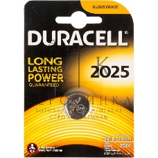Батарея Duracell DL2025 CR2025 (1шт)