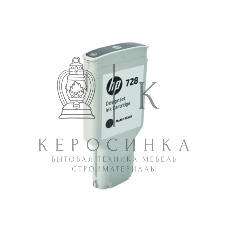 Картридж струйный HP 728 с матовыми черными чернилами для принтеров Designjet, 300 мл