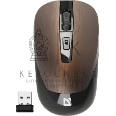 Мышь беспроводная Defender Wave MM-995 бронзовый, 1600 dpi, радиоканал, USB, кнопки - 4