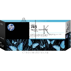 Картридж струйный HP 745 300мл фото черный Ink Cartridge