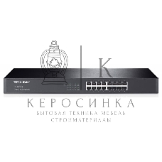 Коммутатор TP-Link SMB TL-SG1016 Коммутатор 16-port Gigabit Switch, 1U 19-inch rack-mountable steel case