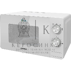 Микроволновая печь Gorenje MO20E1W2 белый, 20 л, 800 Вт, переключатели - поворотный механизм