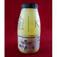 Тонер HP CLJ 1600/2600 Yellow, химический (фл. 80г) B&W Premium (Mitsubishi) фас. России