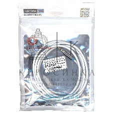 Кабель Vention 3.5 Jack-3.5 Socket 1.5m белый круглый 12101