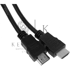 Кабель соединительный аудио-видео Premier 5-813 HDMI (m)/HDMI (m) 0.5м. феррит.кольца черный (5-813 0.5)