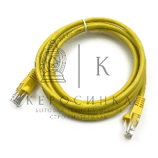 Патч-корд Buro UTP cat.5e 2м желтый RJ-45 (m)-RJ-45 (m)