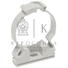 Держатель хомутный для труб CFC16 d16 IEK CTA10MP-CFC16-K41-100