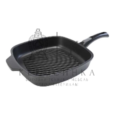 Сковорода-гриль Нева-Металл 59428G Ферра Индукция 28 см