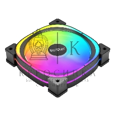Вентилятор для корпуса PCCooler EF120 ARGb черный, 120 мм, 1500 об/мин, 25.7 дБ, 4 pin