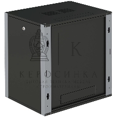 Шкаф коммутационный Sysmatrix (WP 6409.920) настенный 9U 600x450 мм пер. дв. металл 2 бок. пан. 60 кг черный 17 кг IP20