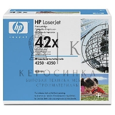 Картридж лазерный HP Q5942XD черный двойная упаковка для LaserJet 4250/4350 2 x 20000 стр.