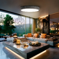 Светильник потолочный Rexant Sandstone, LUMI Line, 70 Вт