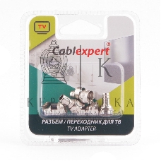 Коннектор Cablexpert F SPL6-03, для кабеля RG6, 5шт