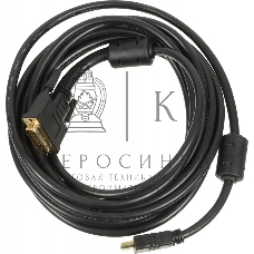 Кабель Ningbo DVI-D/HDMI 24M/19M 5m позолоченные контакты ферритовые кольца