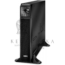 Источник бесперебойного питания APC Smart-UPS SRT, 1000VA/1000W, On-Line, Extended-run, Tower (Rack 2U convertible), черный