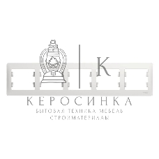 Рамка 5-м Glossa горизонт. бел. SchE GSL000105