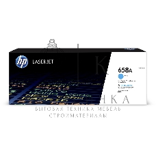 Картридж лазерный HP 658A W2001A голубой для HP CLJ Enterprise M751 (6000 стр.)