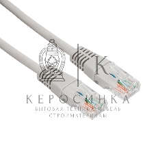 Пaтч-корд U/UTP Rexant, cat.5e, RJ45-RJ45, неэкранированный, LSZH серый, 5м