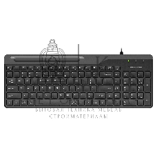 Клавиатура проводная A4Tech Fstyler FK25, USB, черный/серый