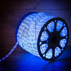 Дюралайт Neon-night LED, эффект мерцания (2W) - синий, 36 LED/м, бухта 100м