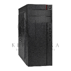 Компьютерный корпус Miditower ExeGate AA-440-AA500 (ATX, AA500 8 см, 2*USB, аудио)