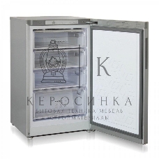 Морозильная камера Бирюса Б-M6048, металлик, 135л