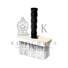 Кисть макловица Rexant 140x50 мм искусственная щетина, деревянный корпус